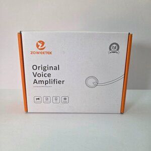 Voice Amplifier Portable PA System, Black, Wired Headset w/Microphone